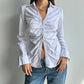 Ruched Shirt - Size XS/S