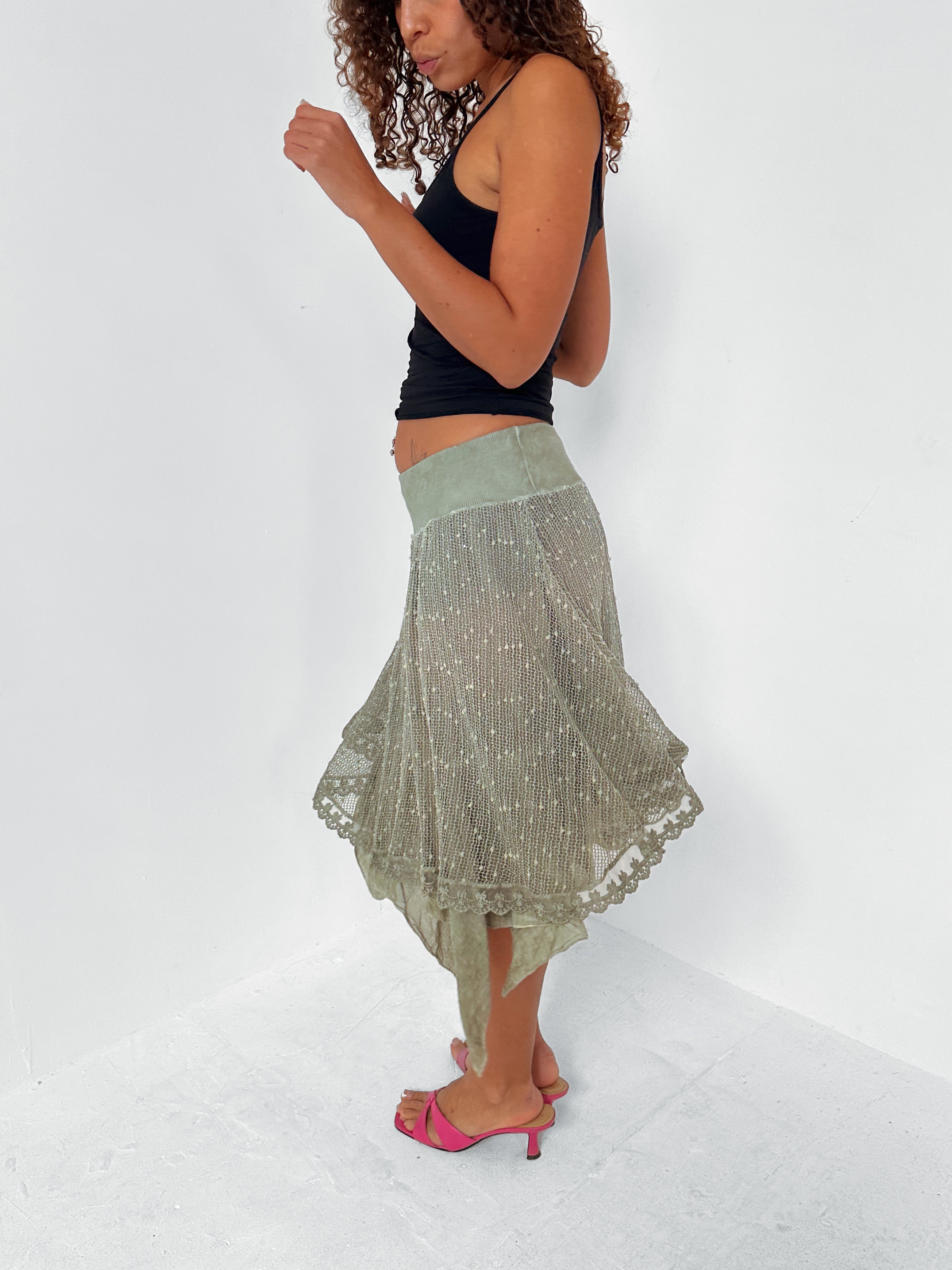 boho skirt — size s