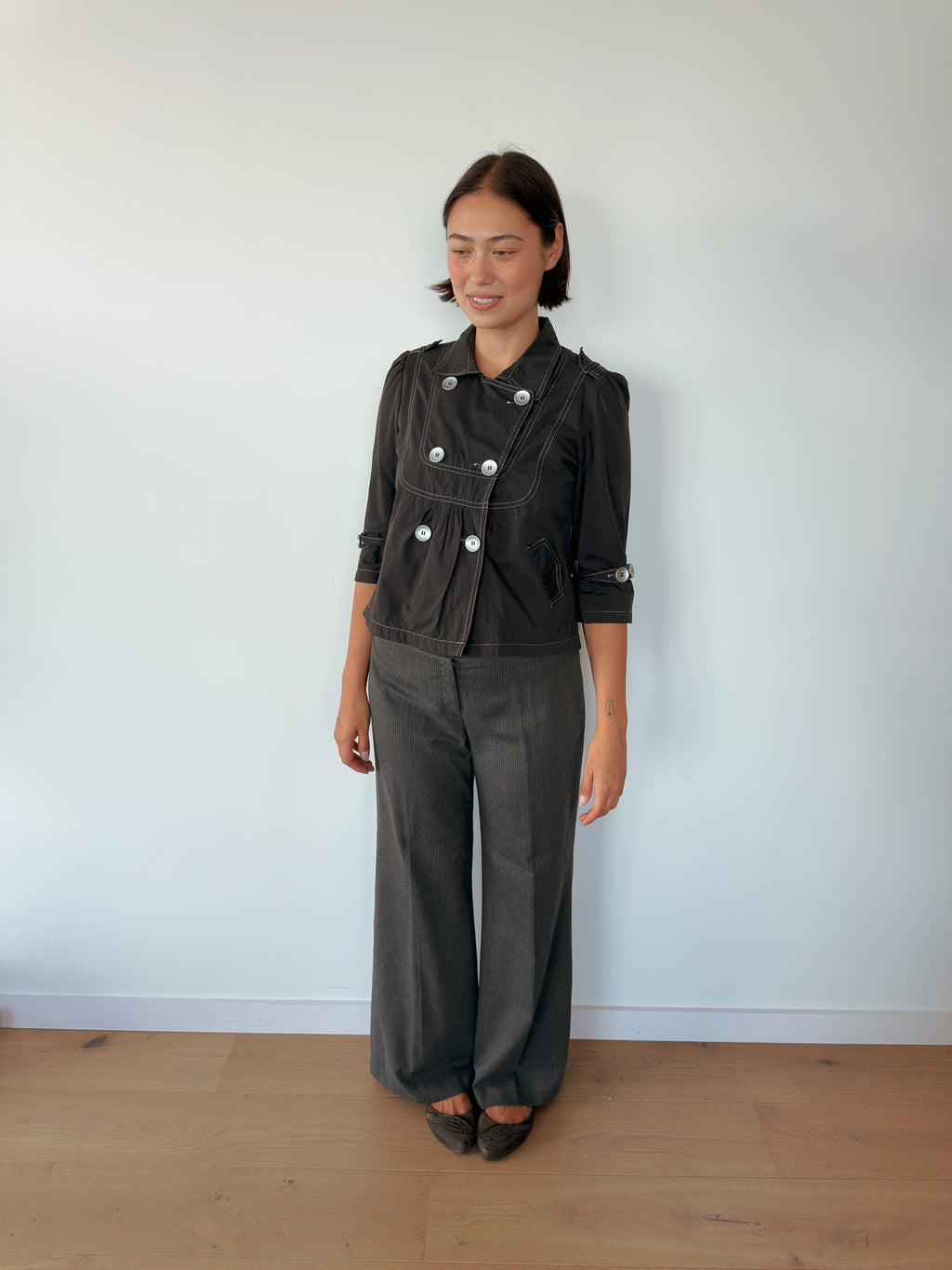 pea coat — size S