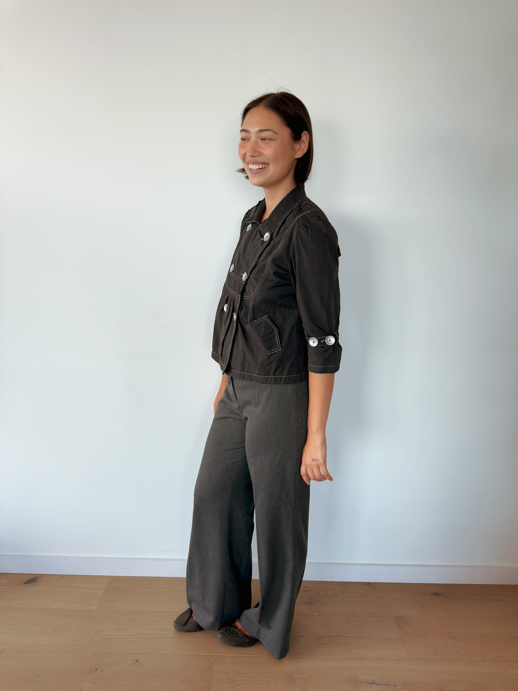pea coat — size S