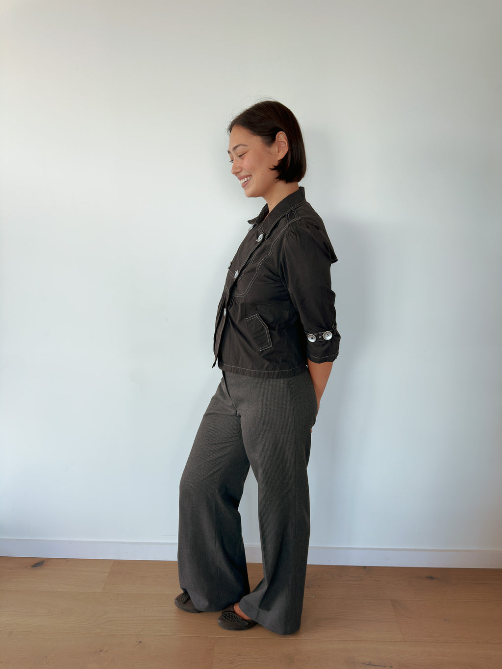 pea coat — size S