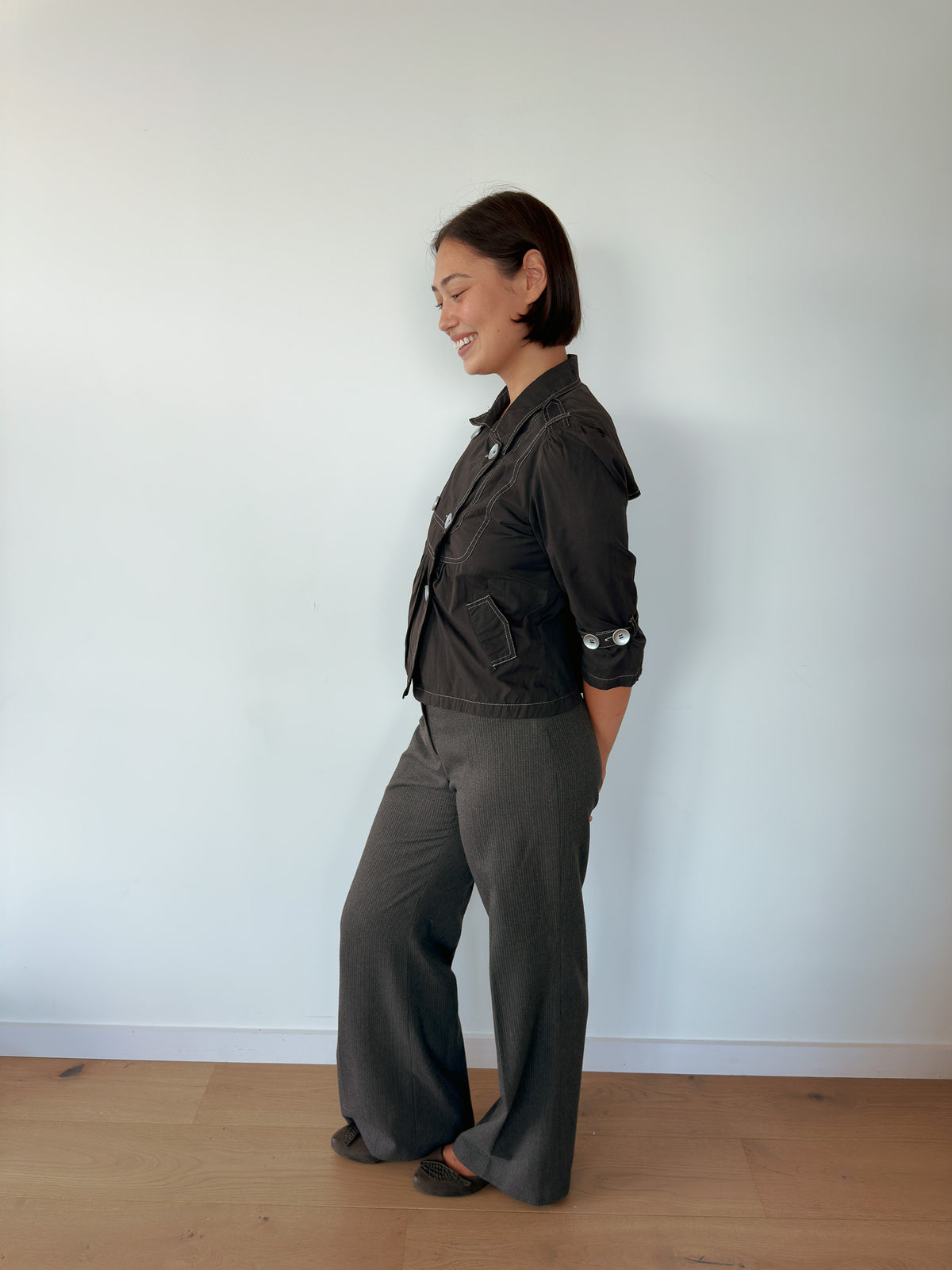 pea coat — size S