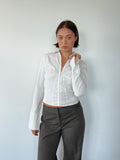 hook eye shirt — size S
