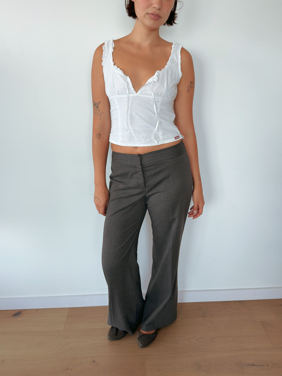 killah milkmaid top — size XS