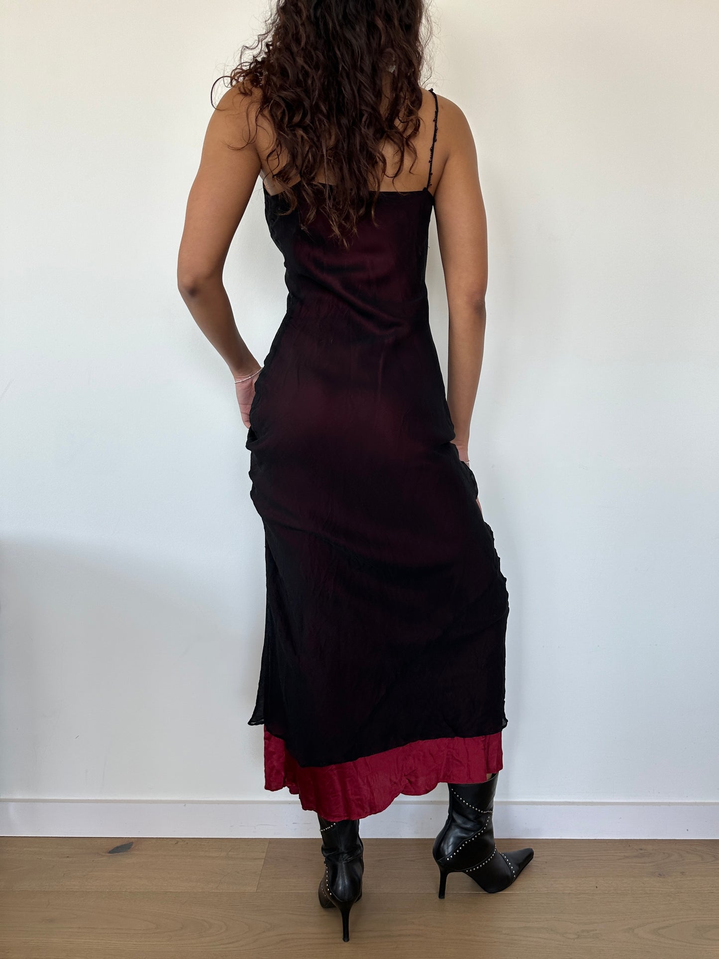 Cowl Neck Layered Dress ⋆ Size XS/S