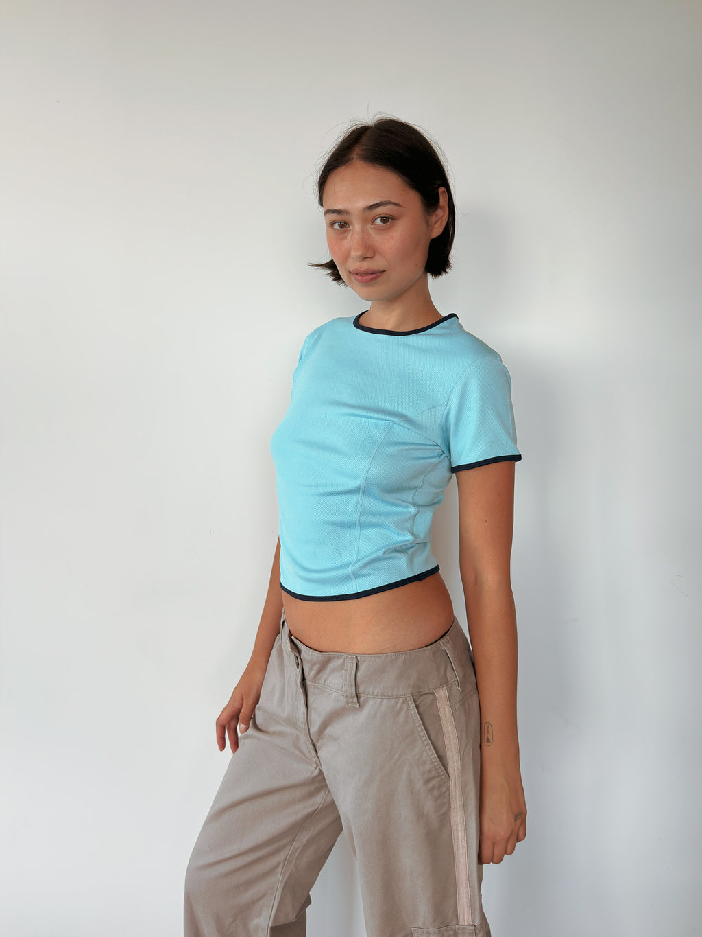 nike mesh tee — size S-M