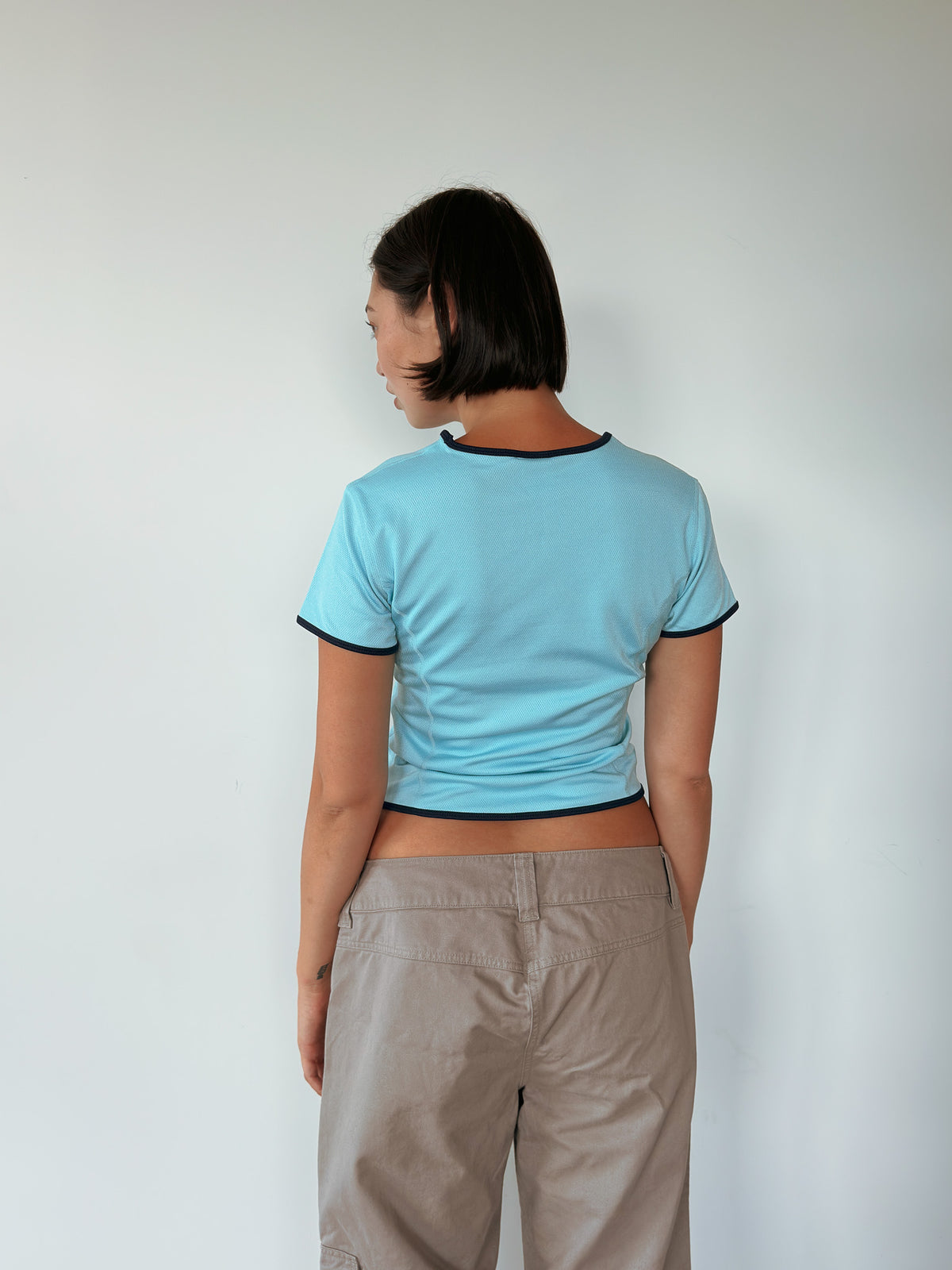 nike mesh tee — size S-M