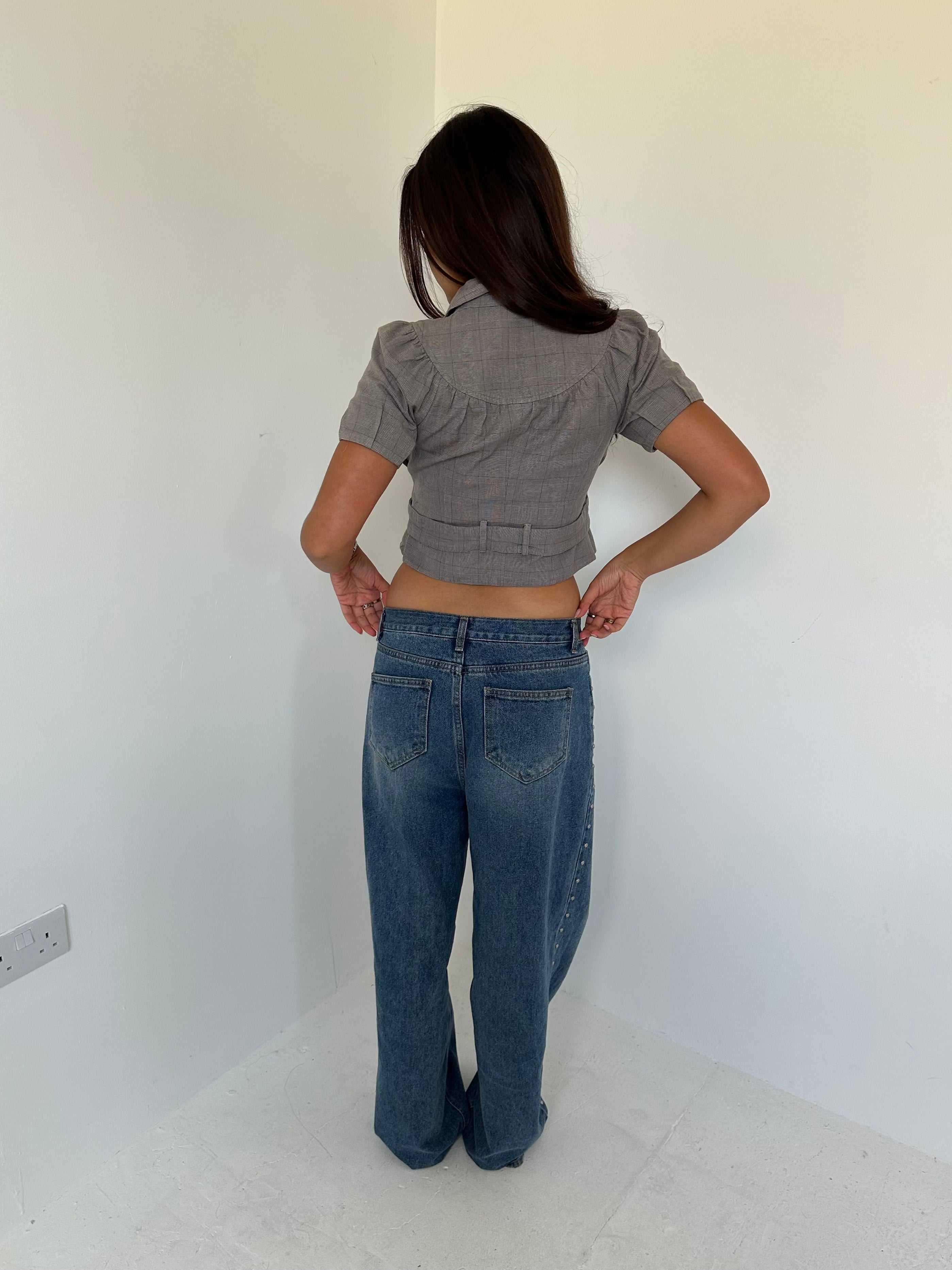 peacoat top — size xs/s