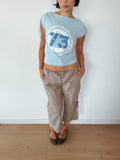 slouch graphic tee — size S