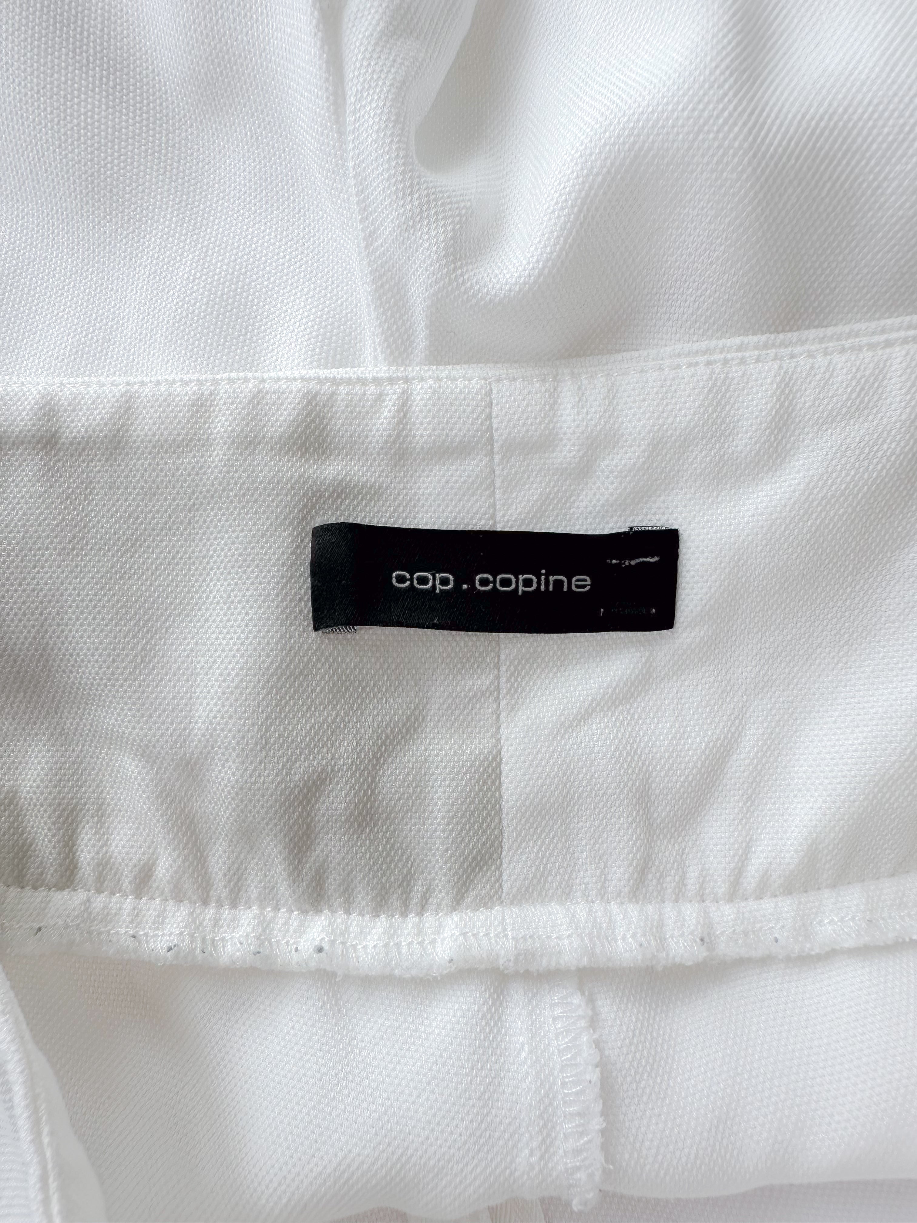 cop copine wide leg trousers / size small-medium