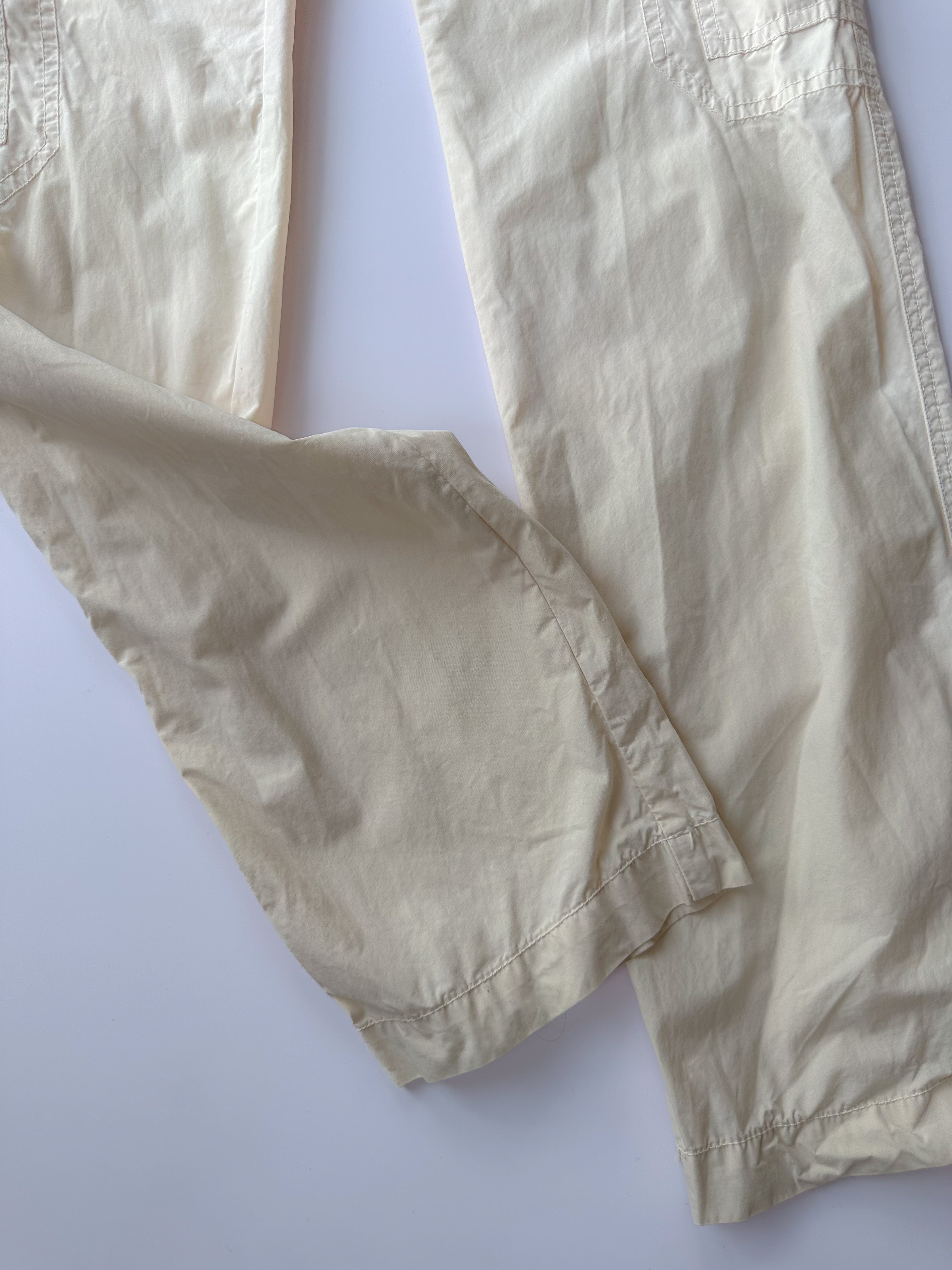 butter yellow cargos / size xsmall