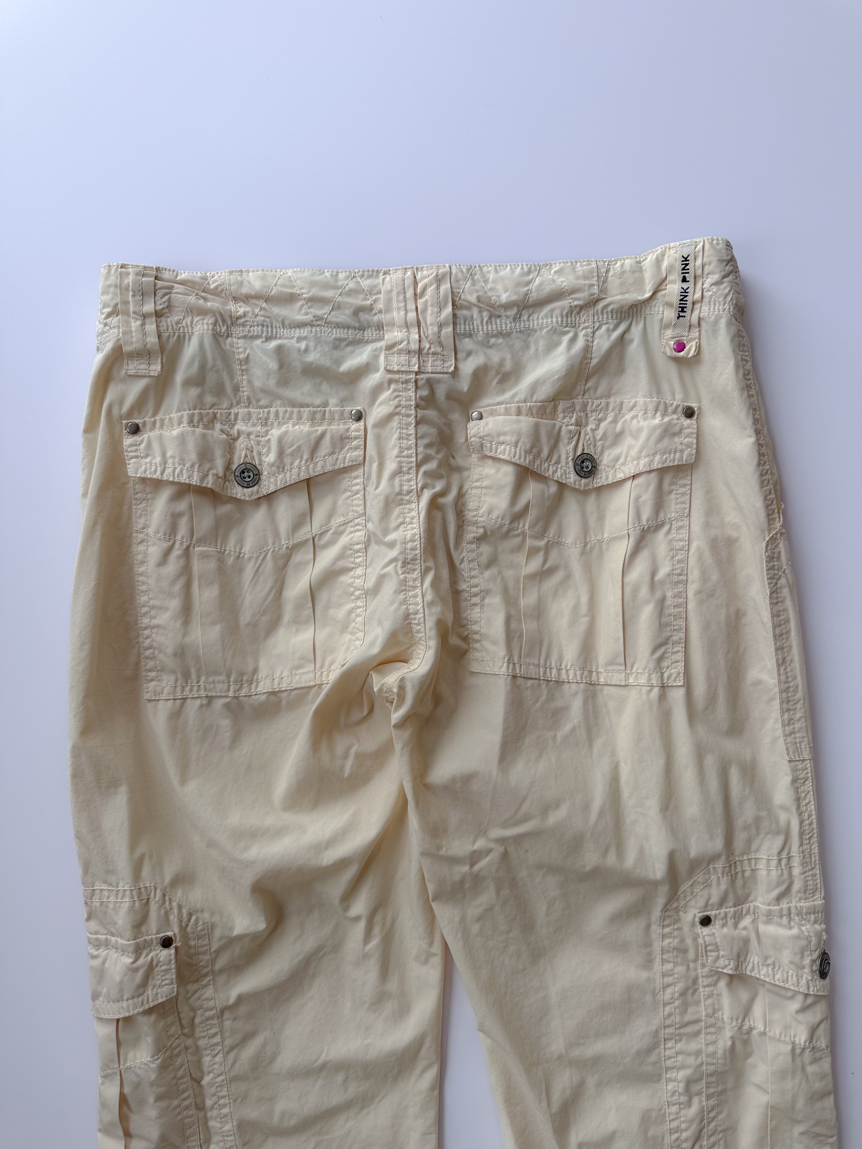 butter yellow cargos / size xsmall