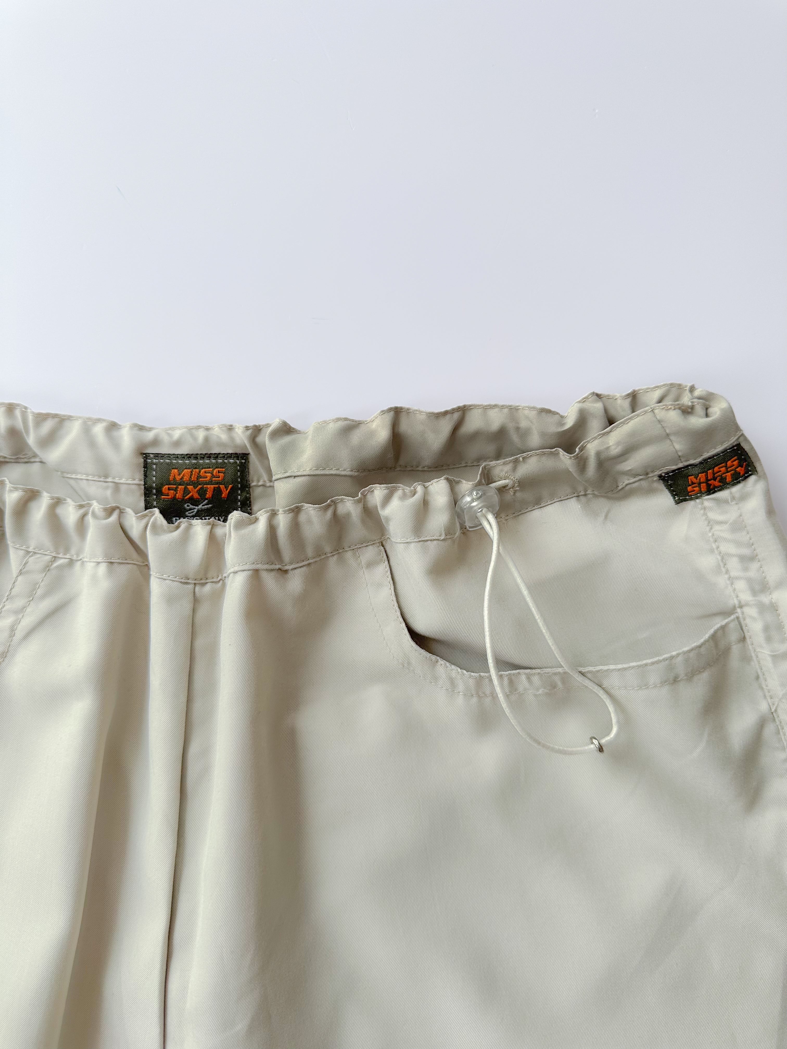 miss sixty toggle cargos / size small
