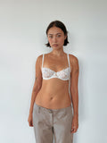 vintage lace bra — size 34B