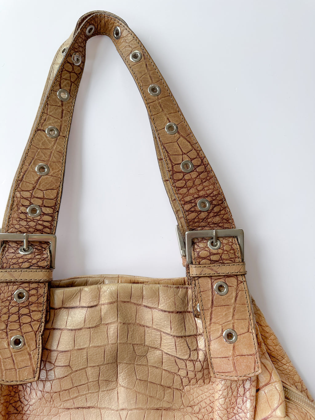 leather handbag / one size