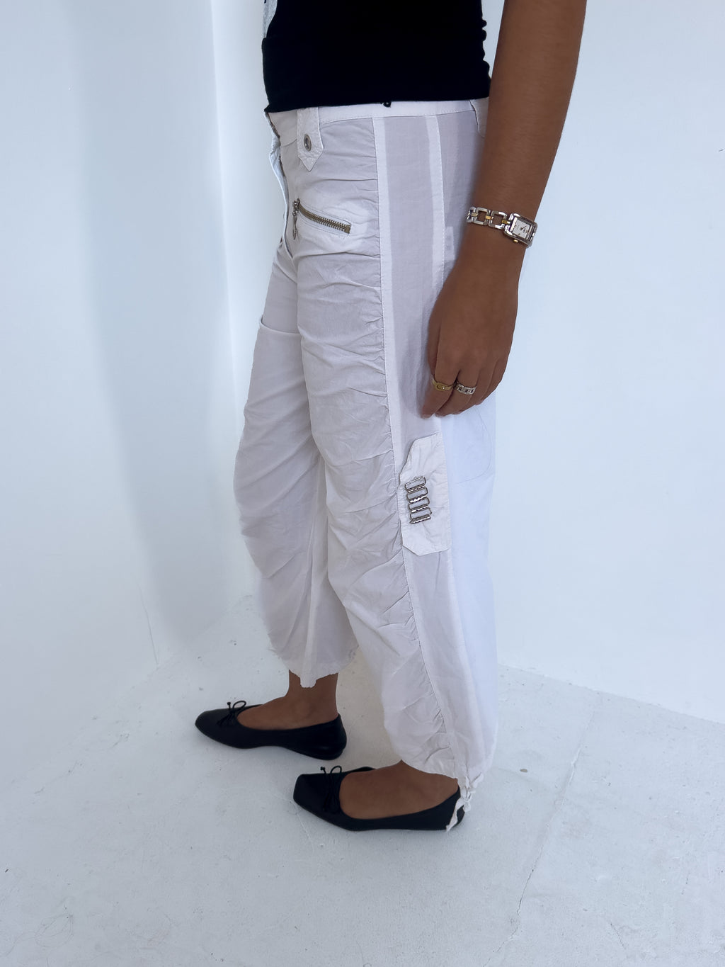 cargo capris — size s
