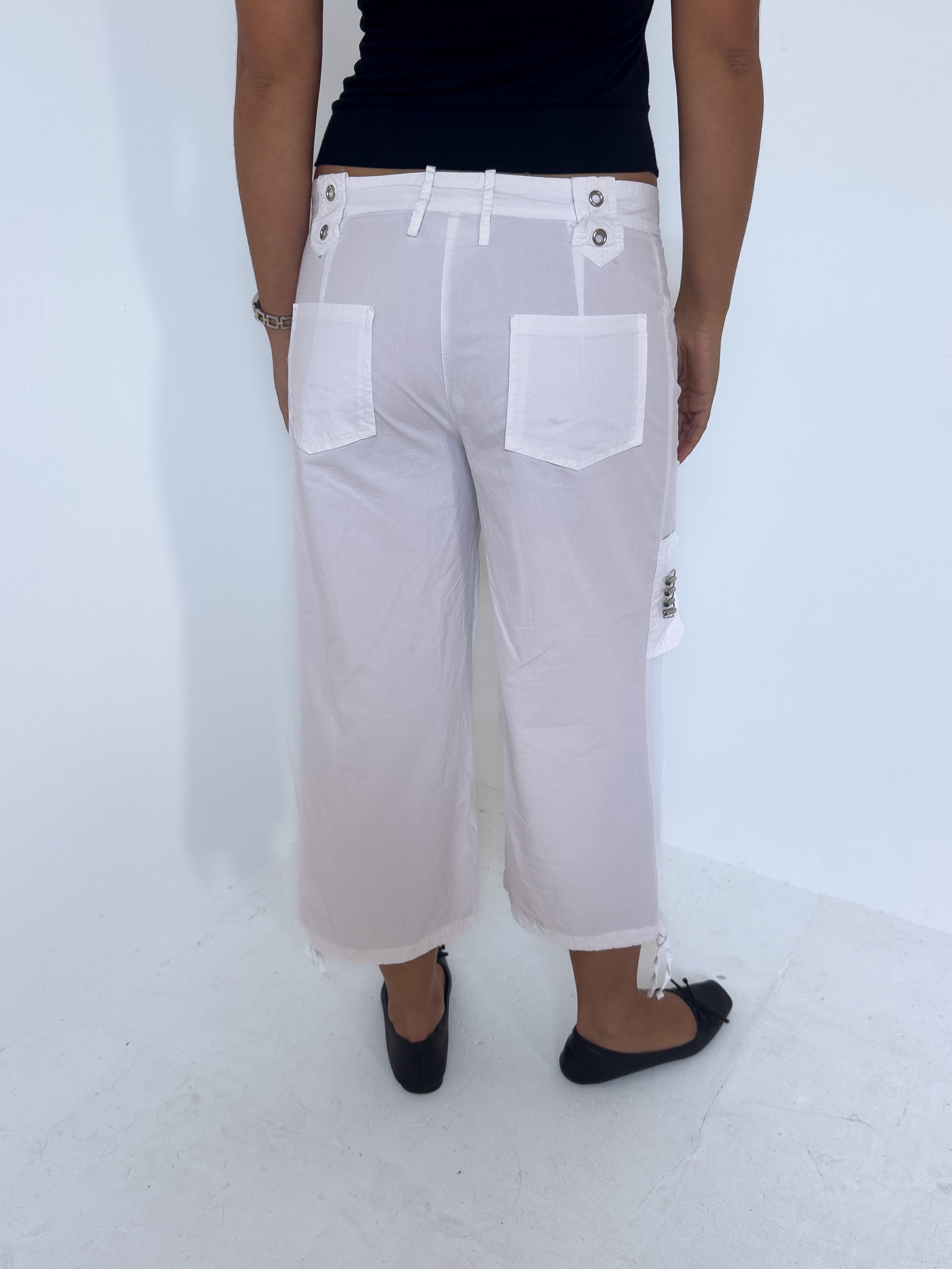 cargo capris — size s