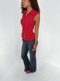 polka dot shirt — size xs/s