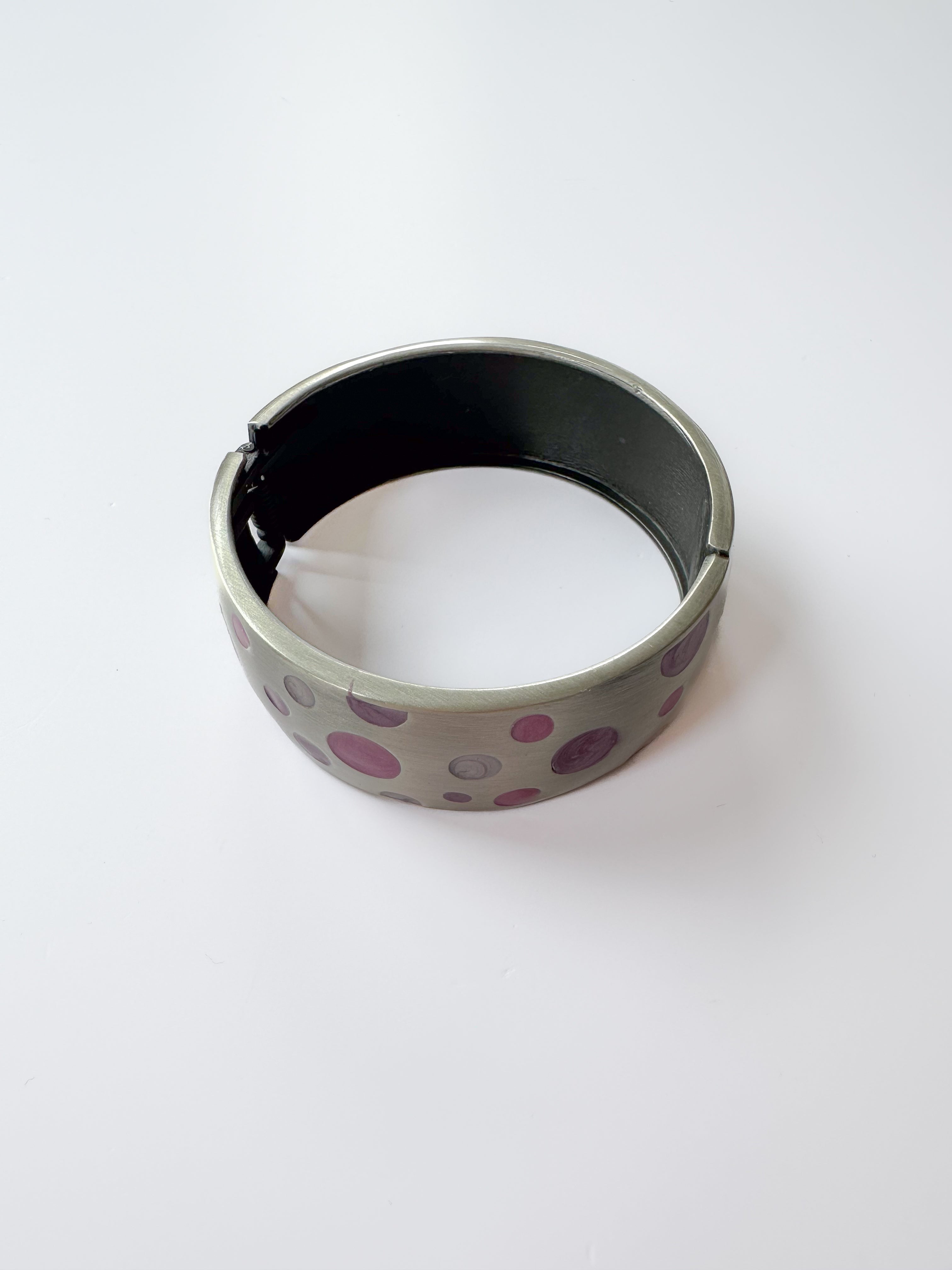 polka dot bangle / one size