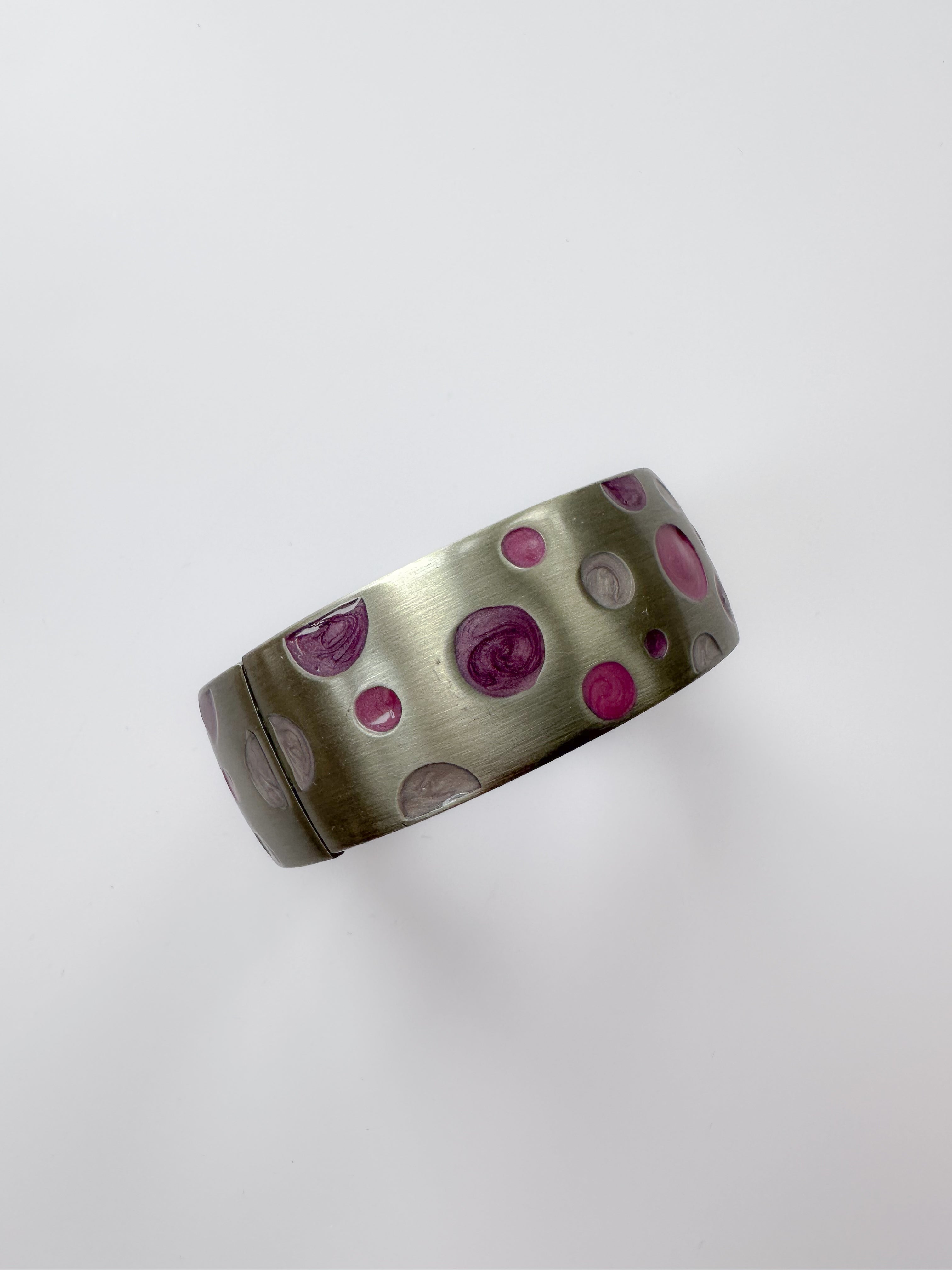 polka dot bangle / one size