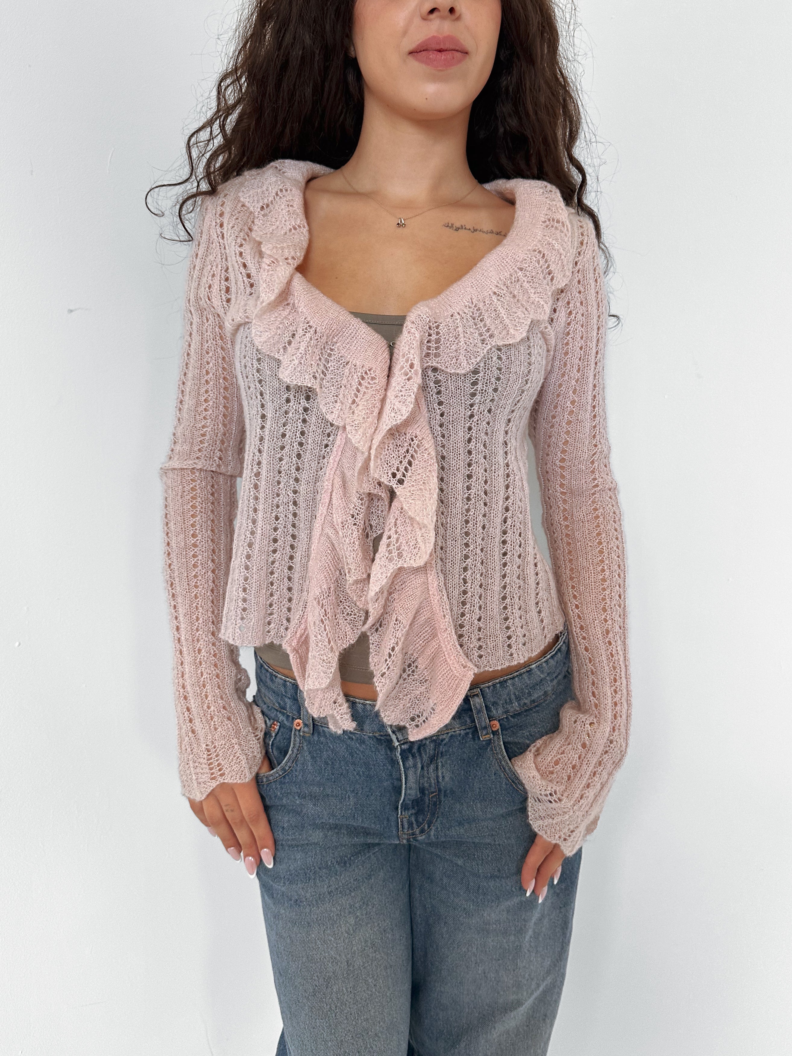 mohair knit — size s