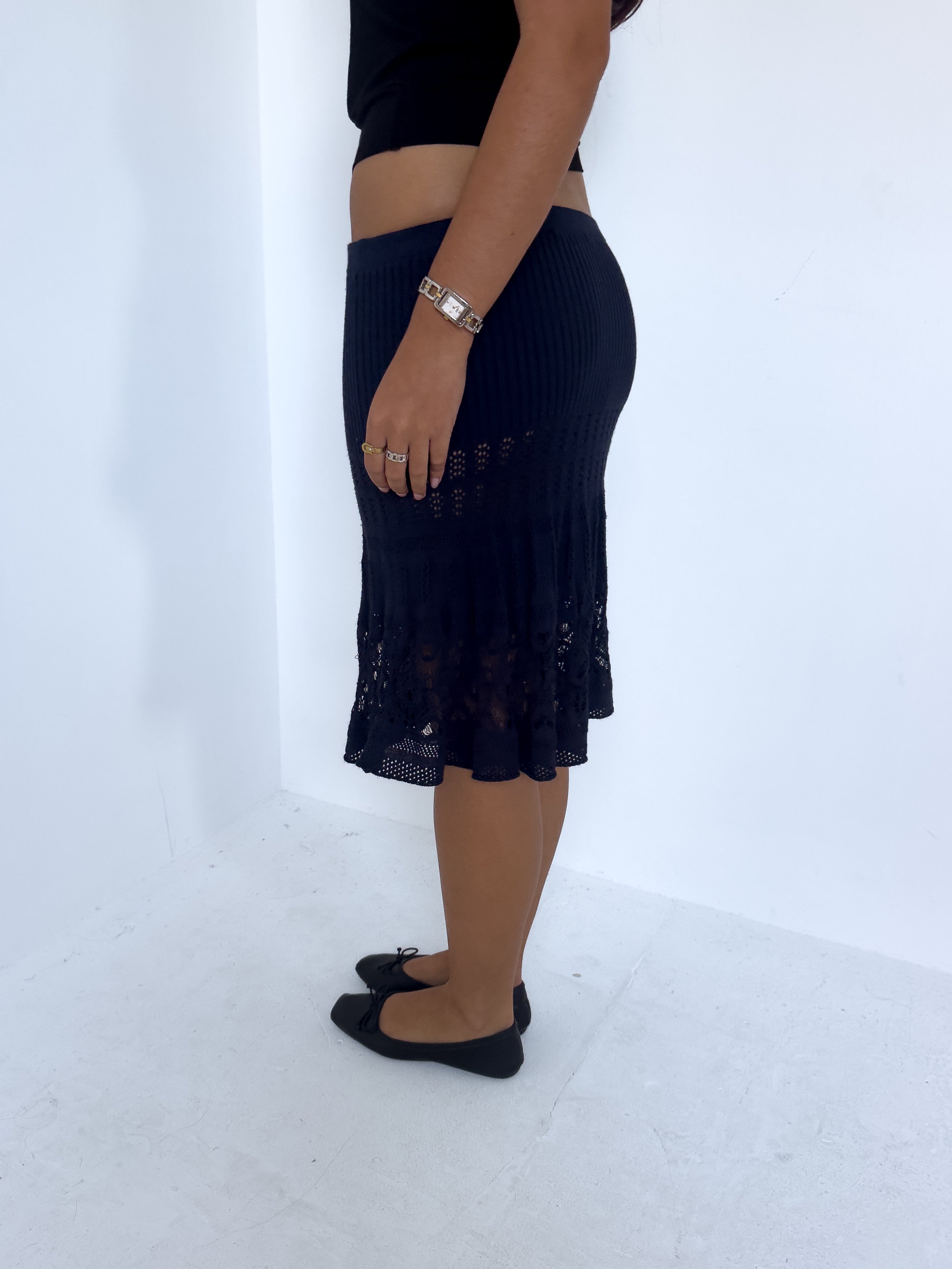 knit skirt — size xs/s