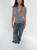 stripe top — size s