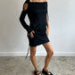 Asymmetric Slinky Dress - Size S/M