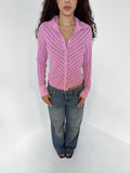 pink shirt — size s/m
