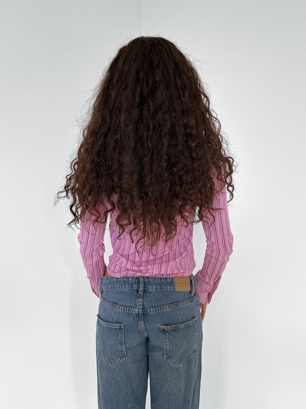 pink shirt — size s/m