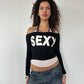 "SEXY" LAYERED TOP ◦ SIZE S