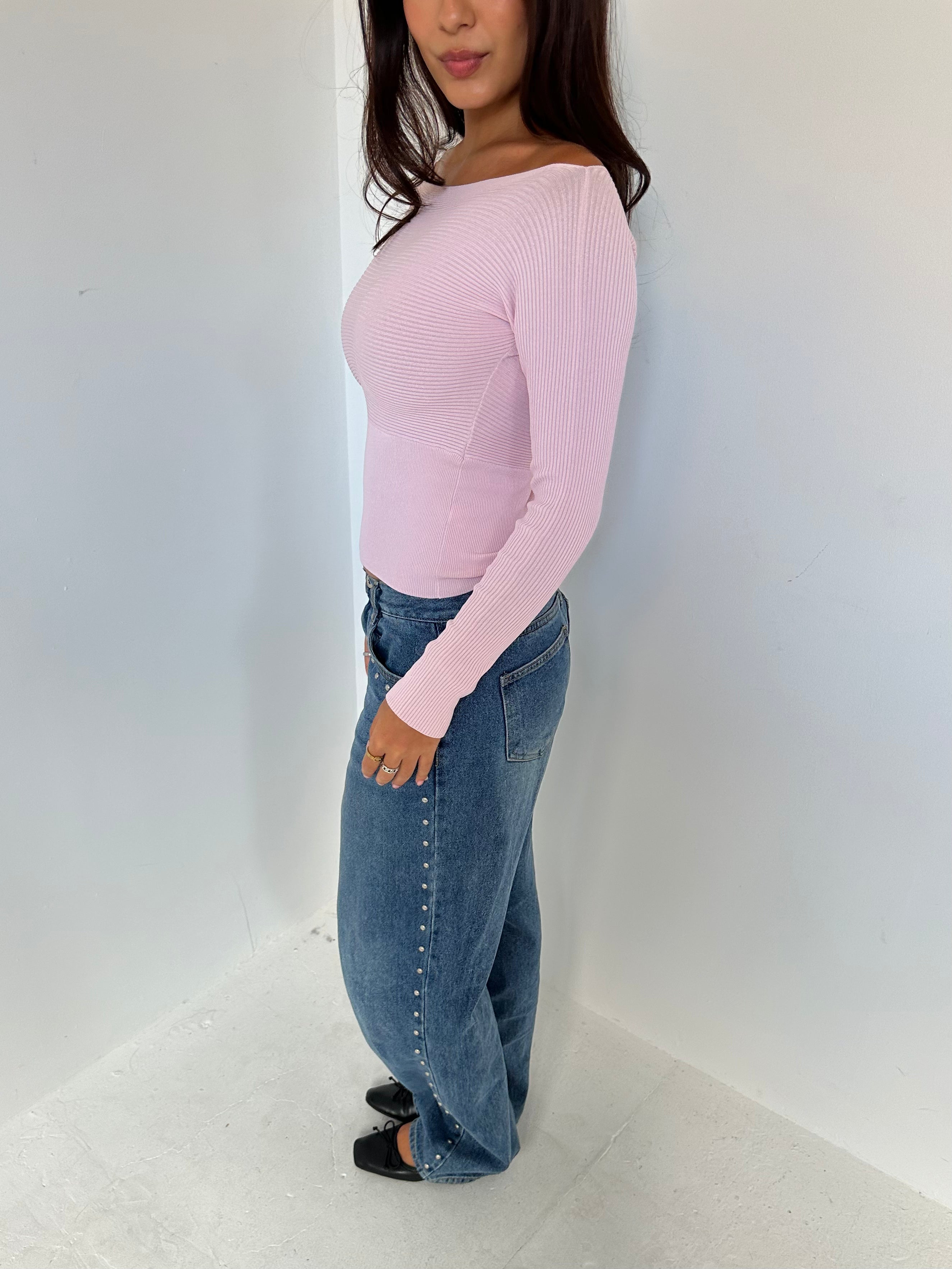 long sleeve top — size xs/s