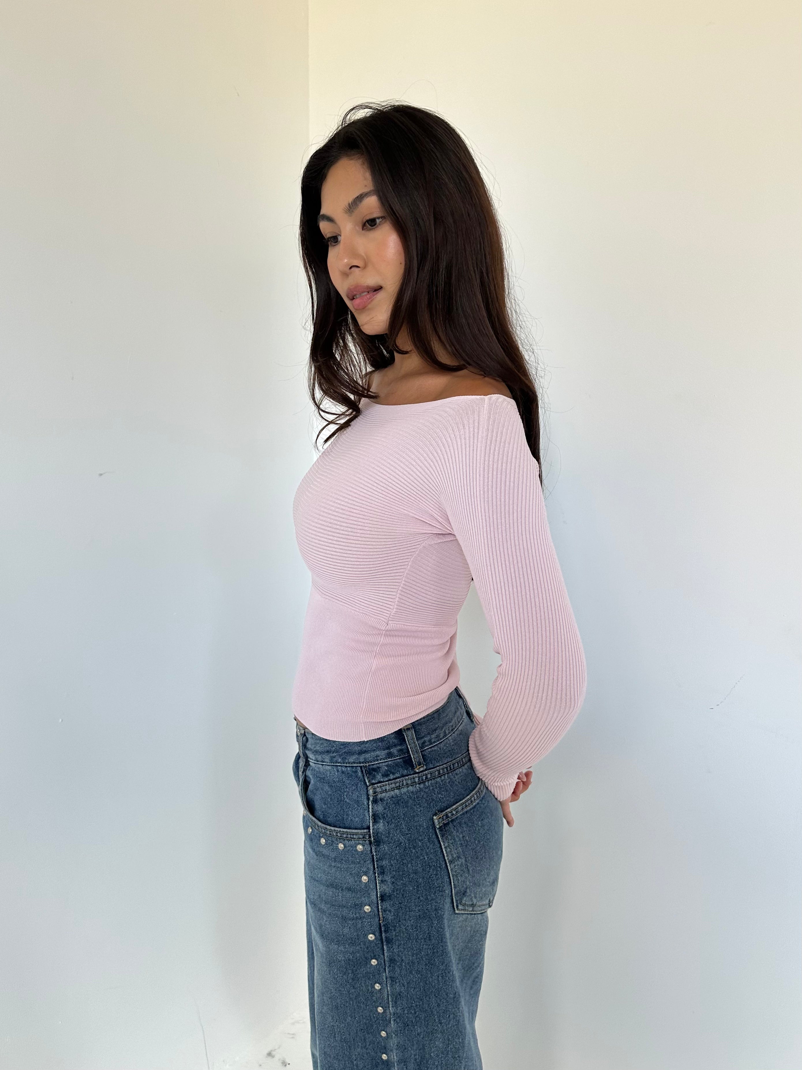 long sleeve top — size xs/s