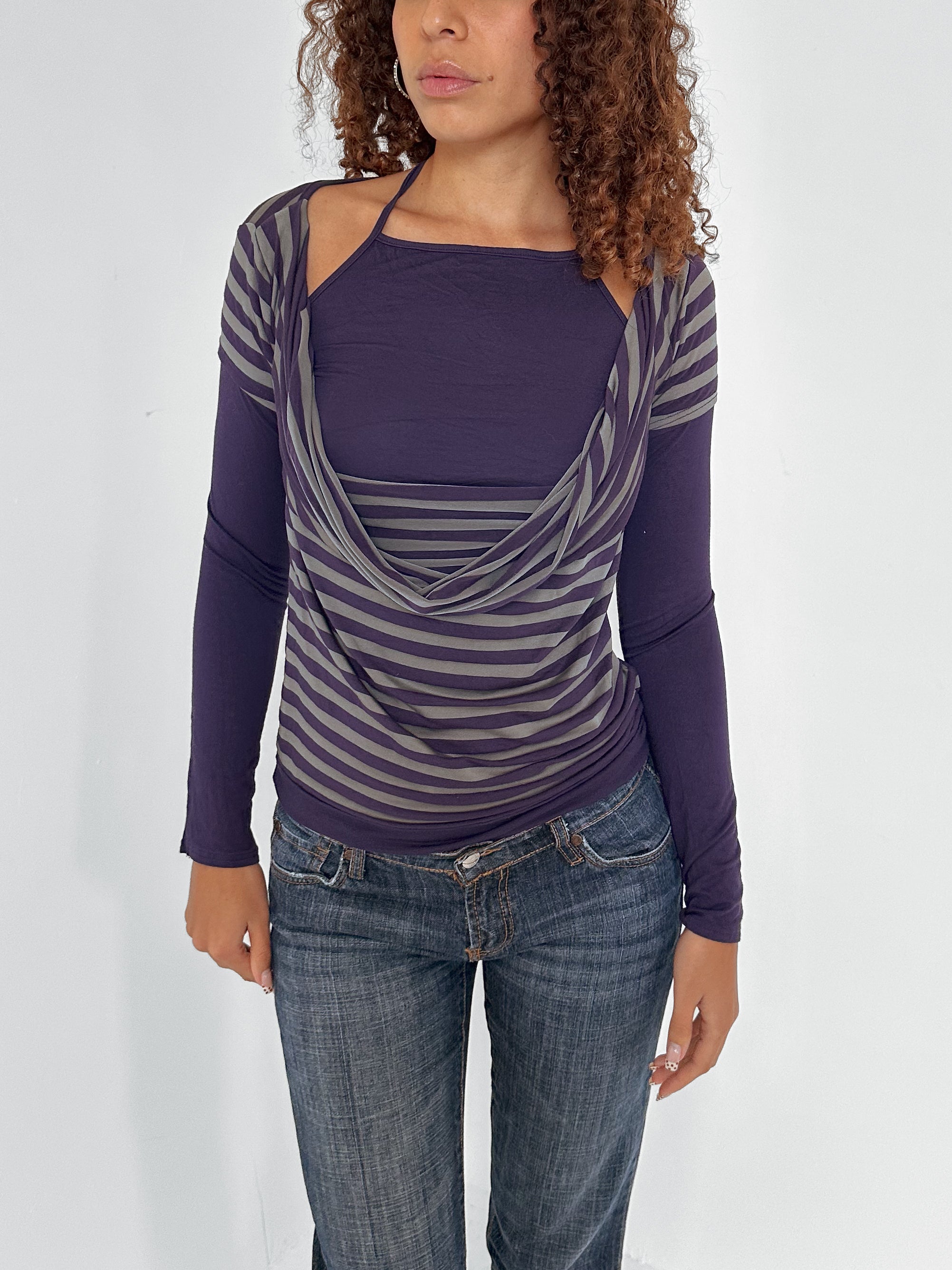 stripe top — size s/m