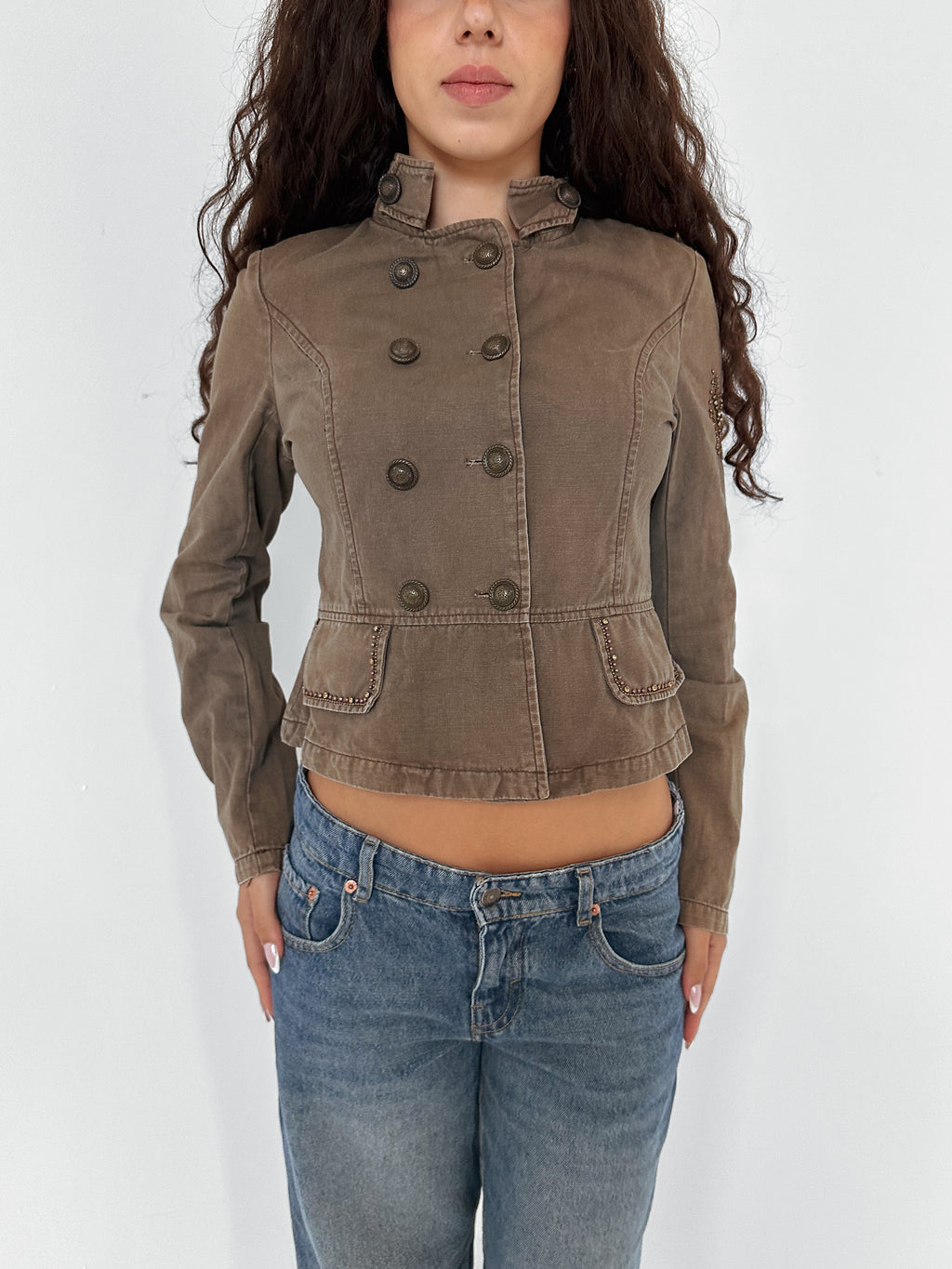 military jacket — size s