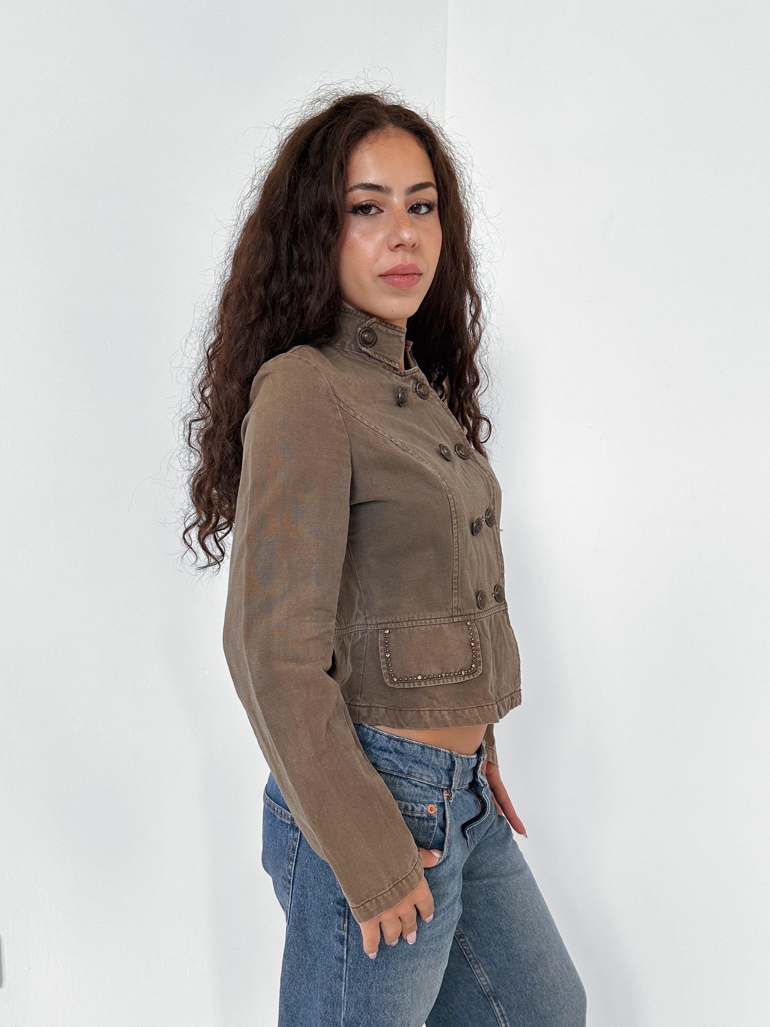 military jacket — size s