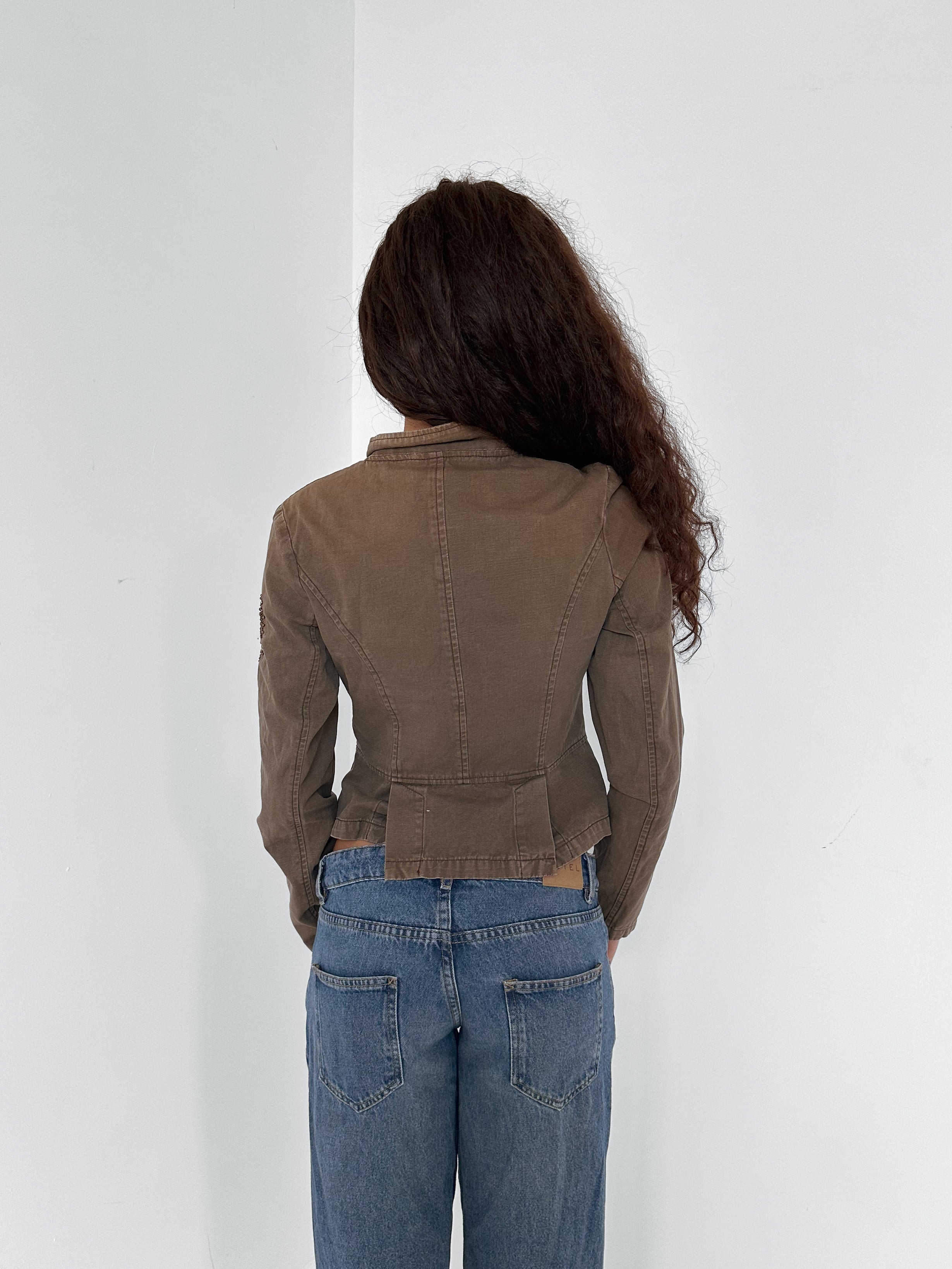 military jacket — size s