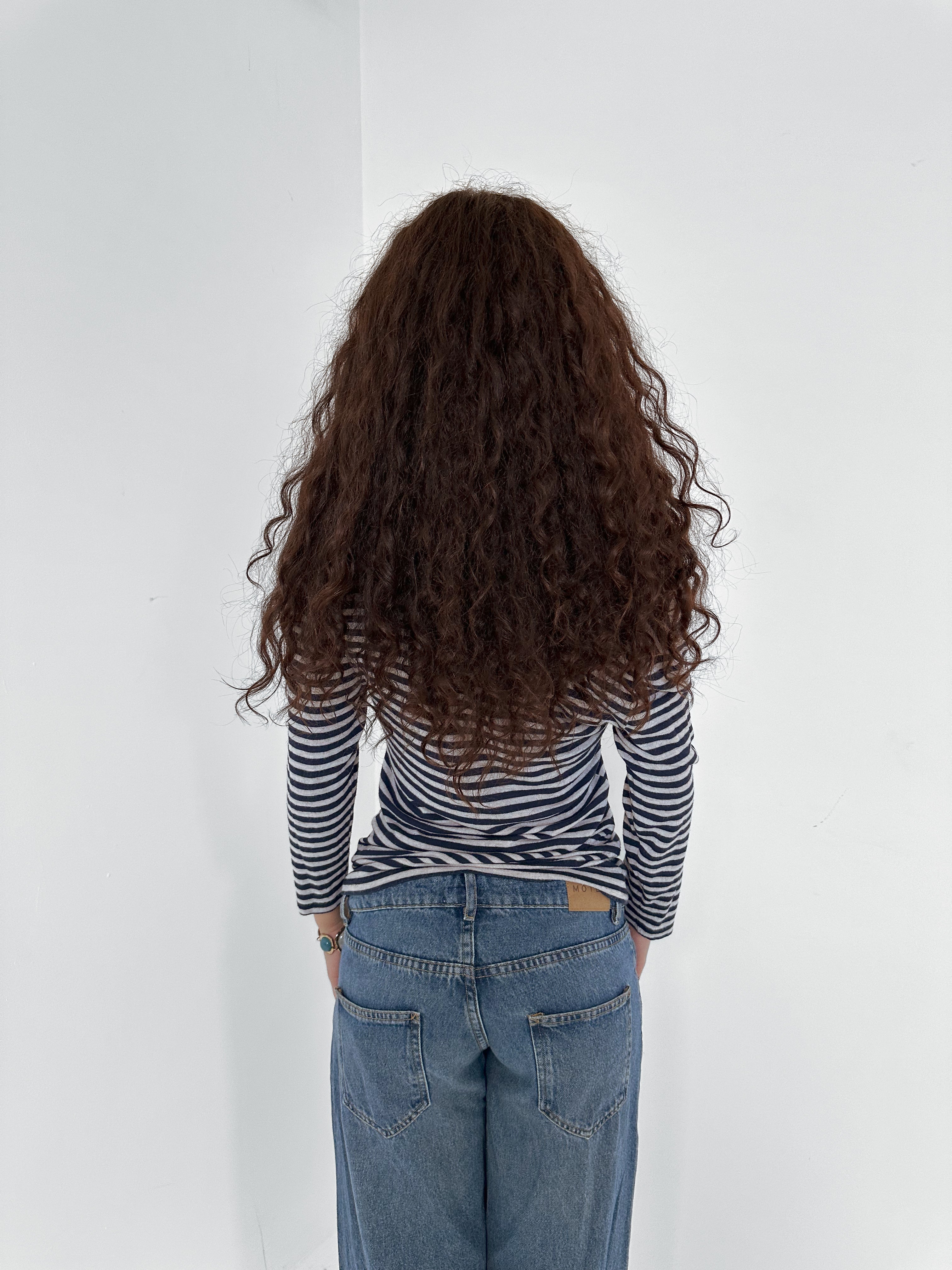 slouch stripe top — size s