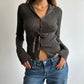 Lightweight Knit Hoodie - Size XS/S