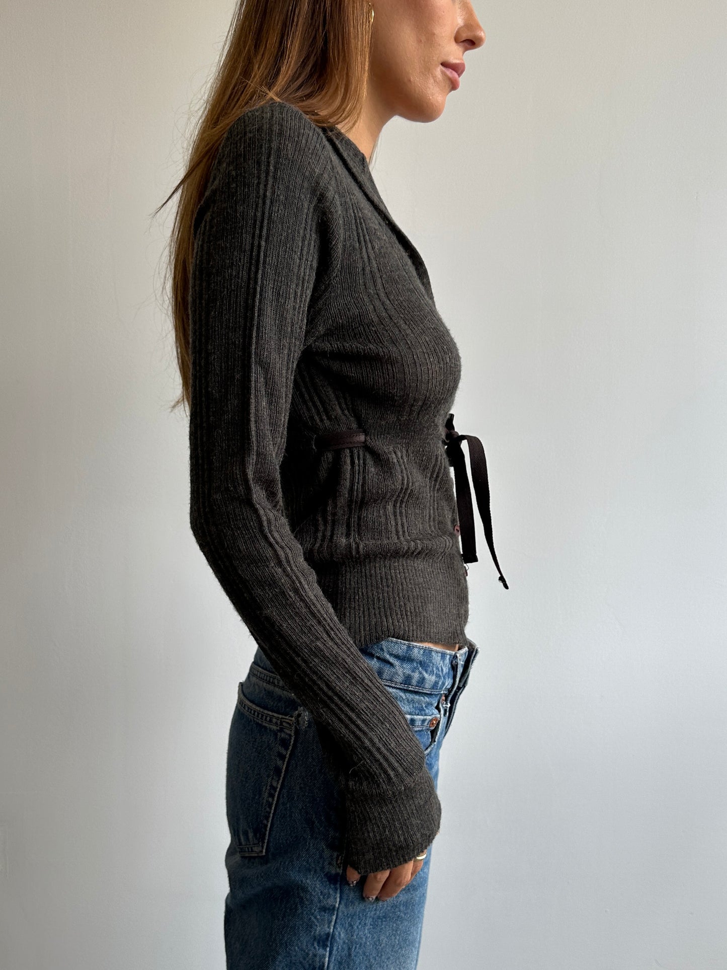Lightweight Knit Hoodie - Size XS/S
