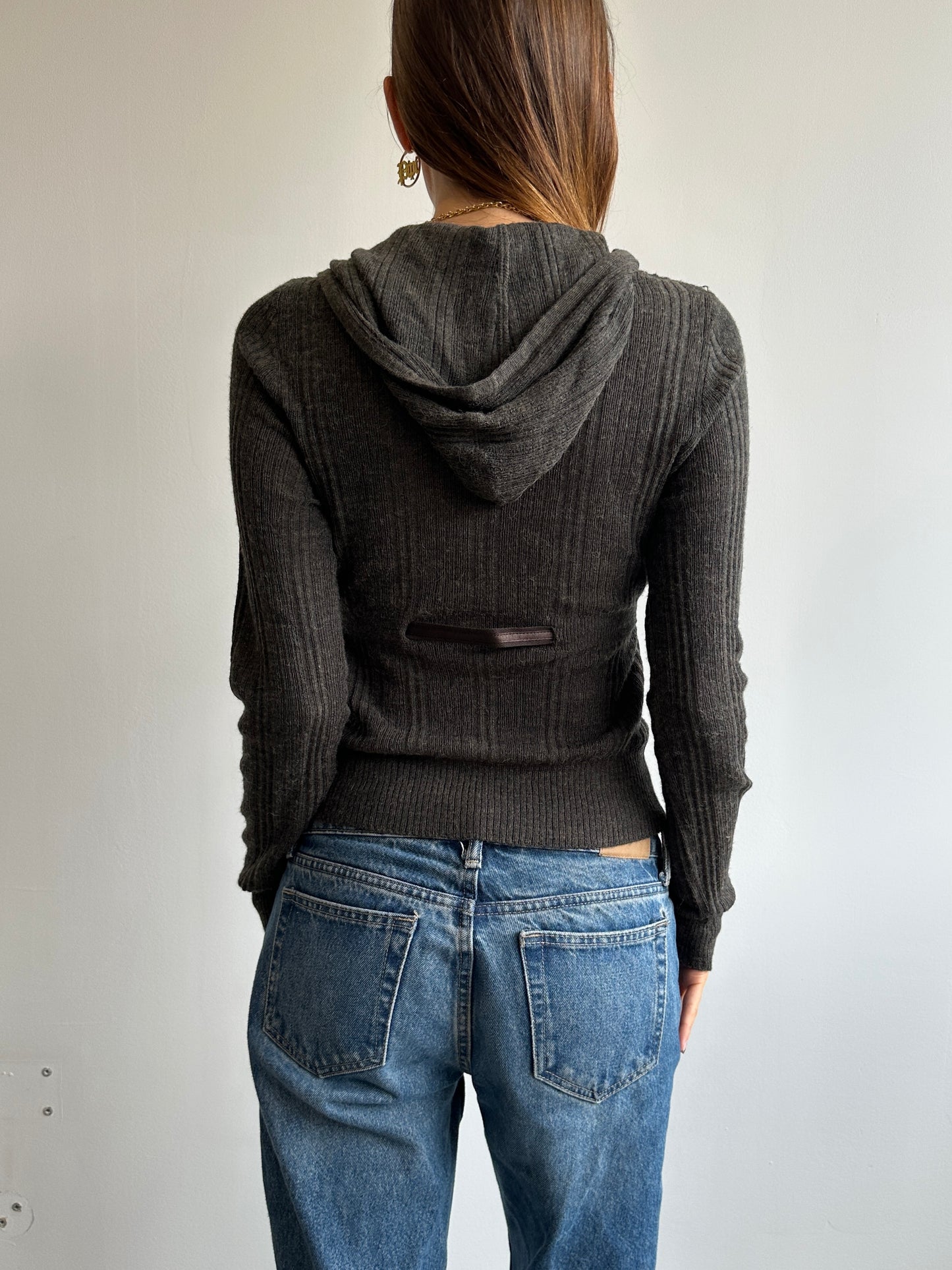Lightweight Knit Hoodie - Size XS/S