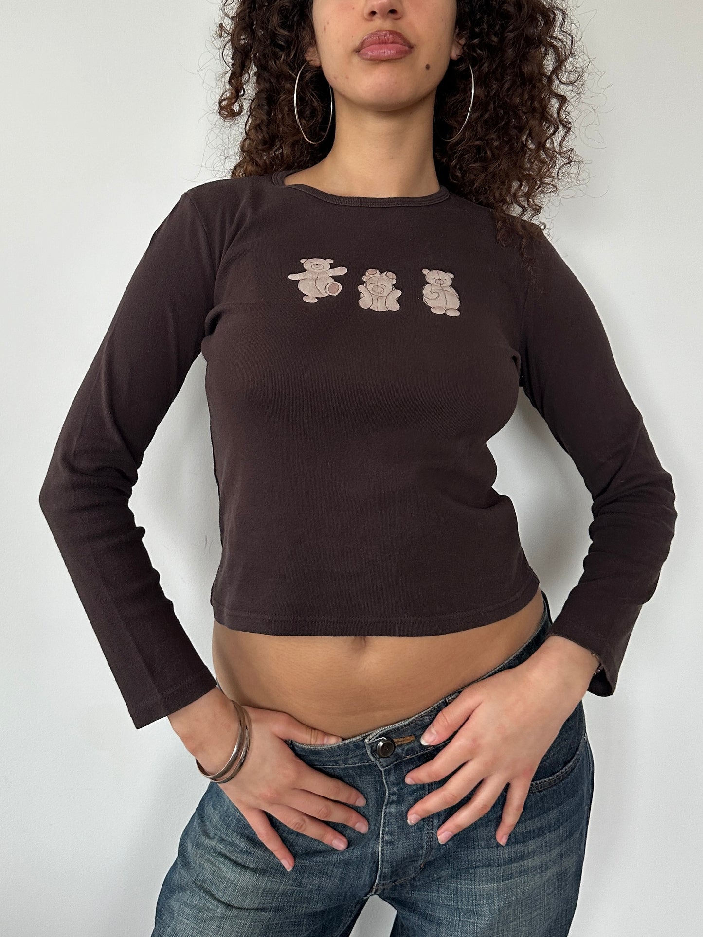 TEDDY BEAR LONG SLEEVE ◦ SIZE S