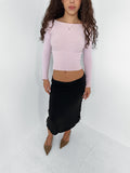lace up skirt — size xs/s