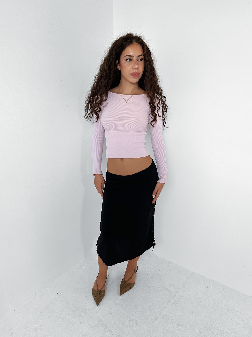 lace up skirt — size xs/s