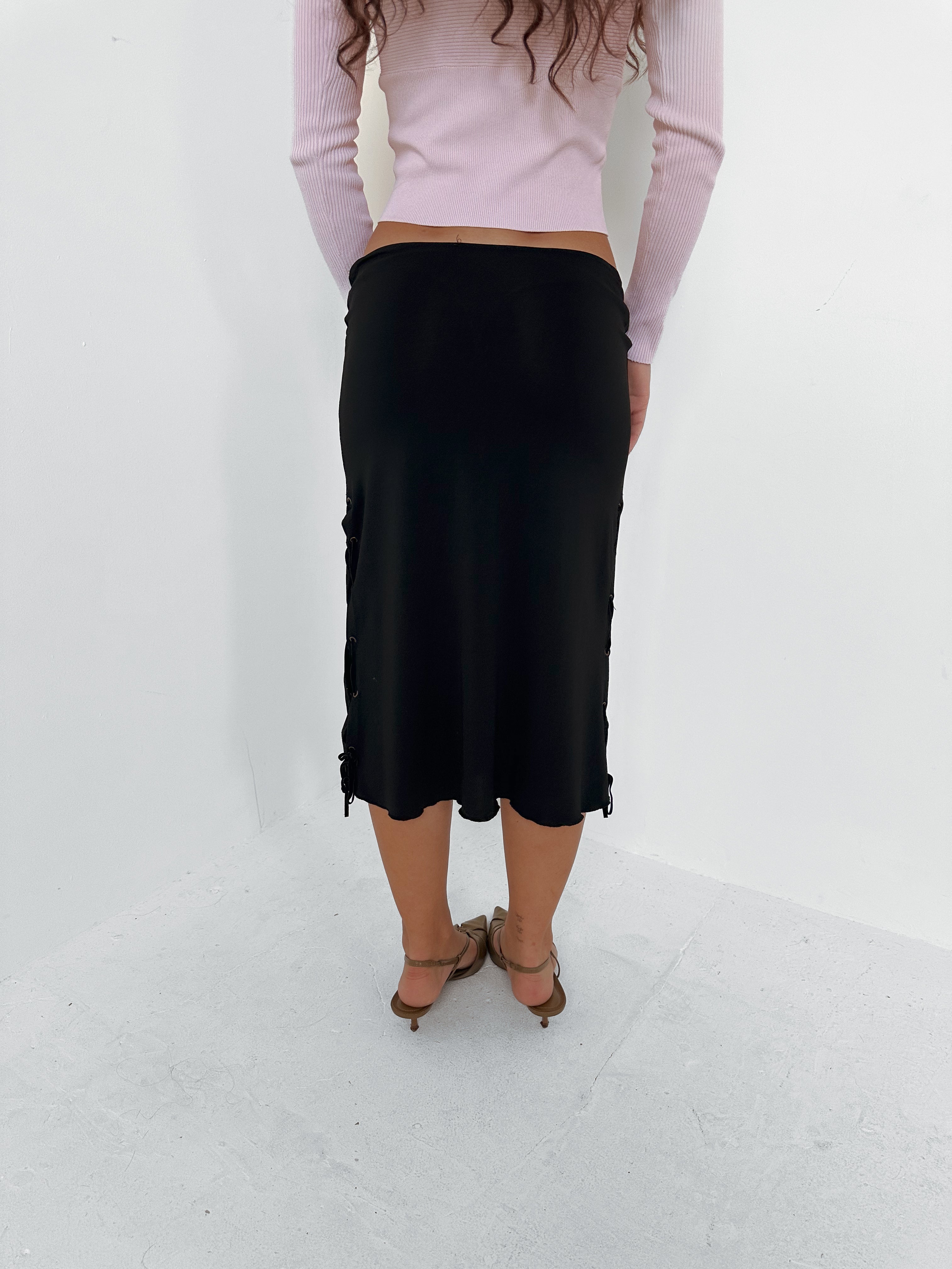 lace up skirt — size xs/s