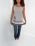 stripe tunic — size s/m