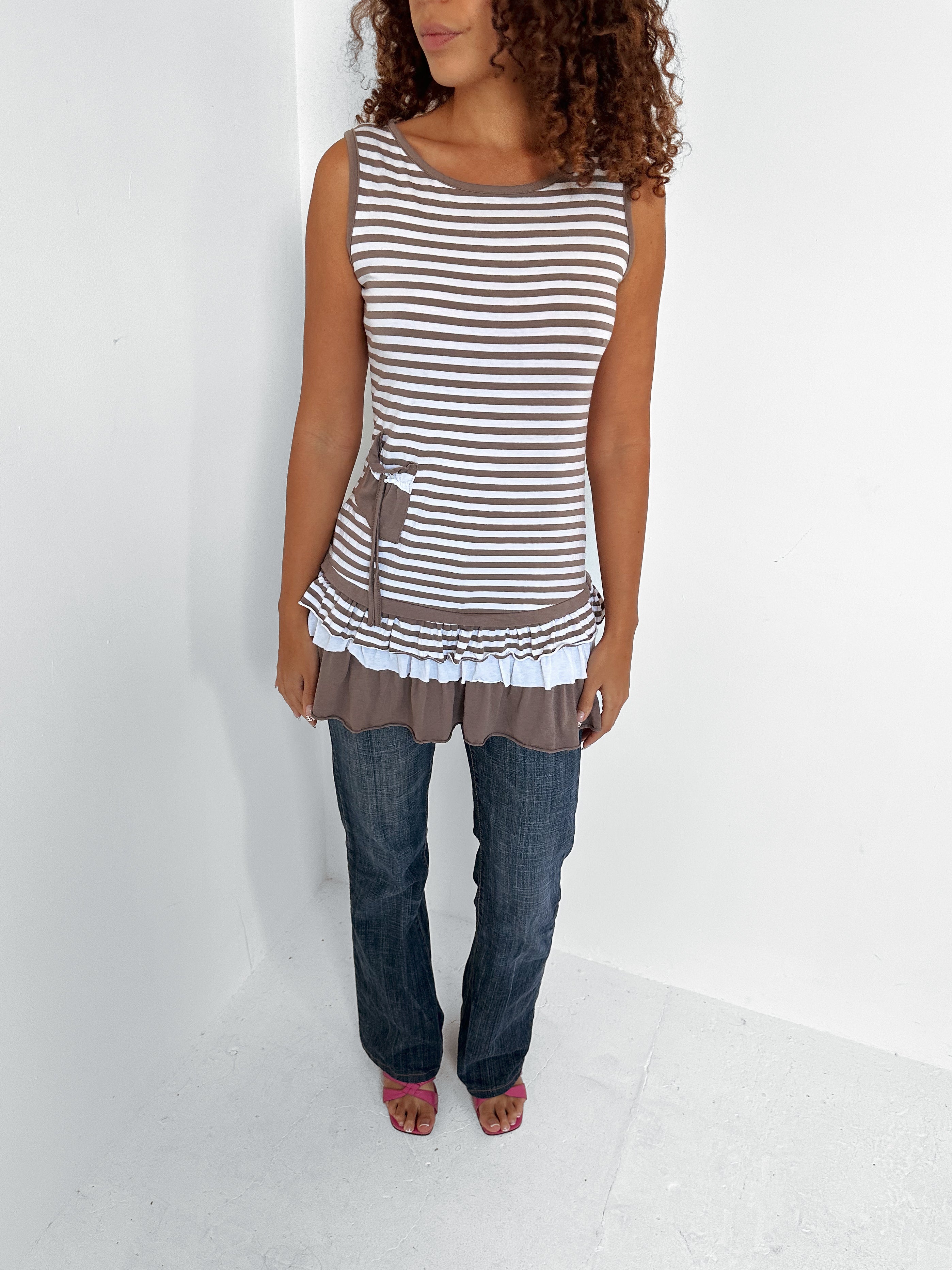 stripe tunic — size s/m