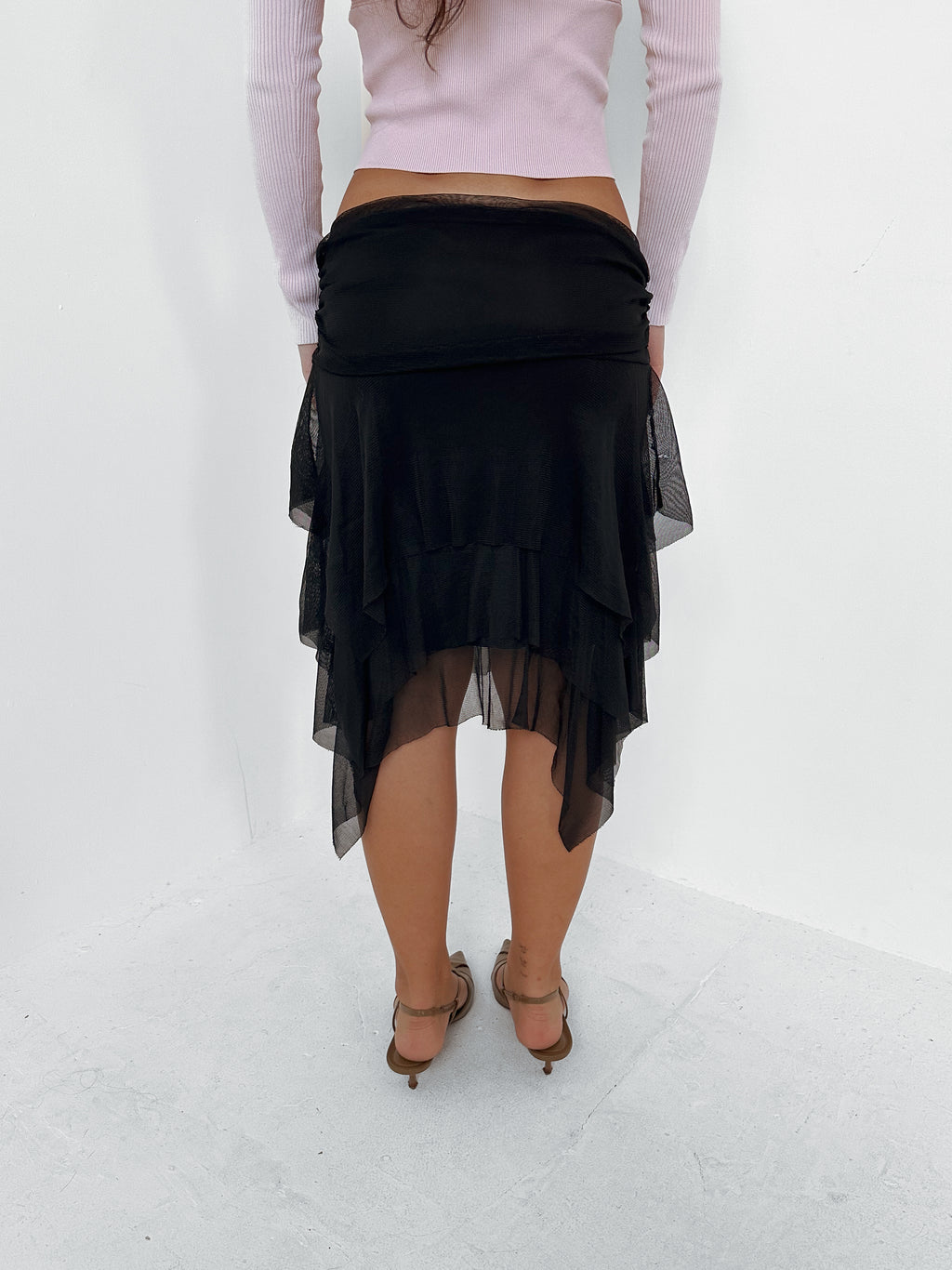asymmetric skirt — size xs/s
