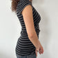 STRIPED KNIT TOP ◦ SIZE M