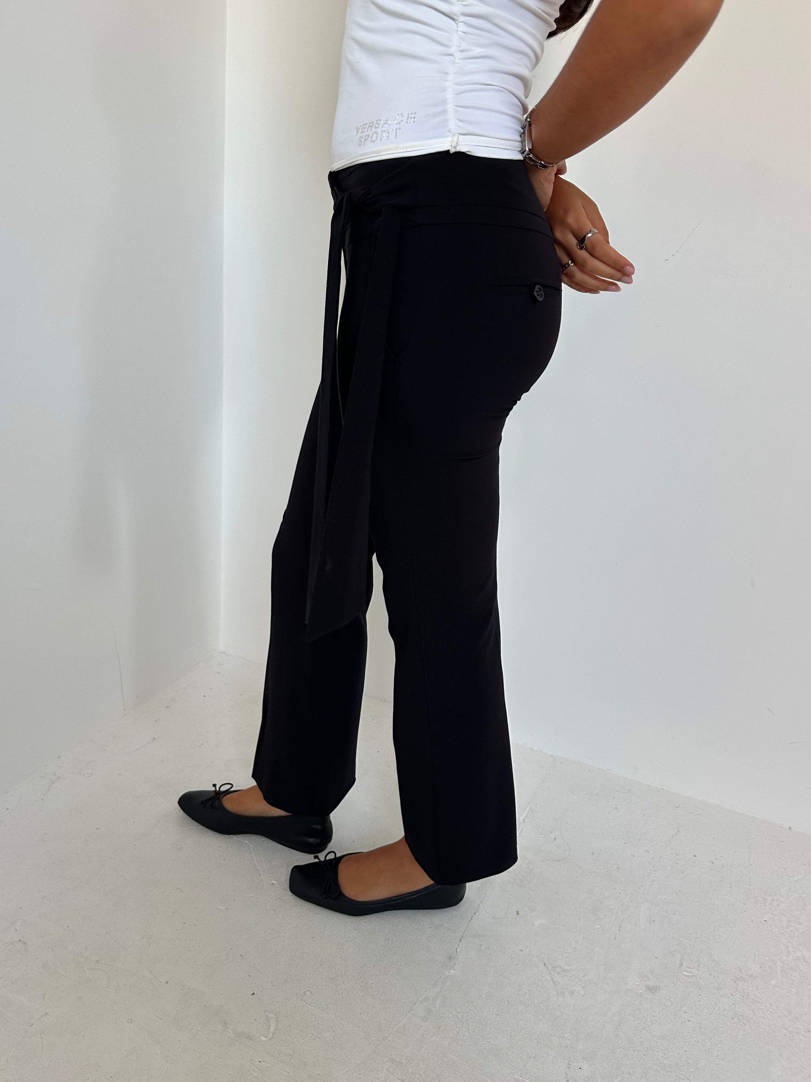cropped trousers — size s